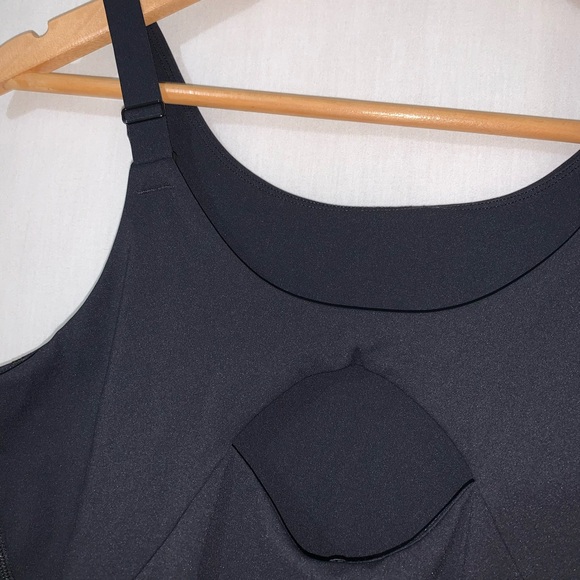 SPANX Shape Get Moving High Neck Dress Tennis Activewear Black Sz SP - Picture 10 of 16